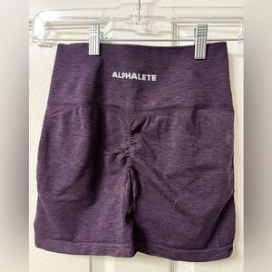 Alphalete Amolify Deep Purple Bike Shorts